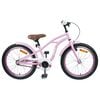 vidaXL Bicicleta Infantil 22 Polegadas para 7-12 anos Rosa Claro