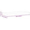 vidaXL Prateleiras parede 2 pcs 60x23,5x3,8 cm MDF carvalho e branco