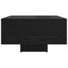 vidaXL Mesa de centro Carvalho Preto 85 x 55 x 31 cm