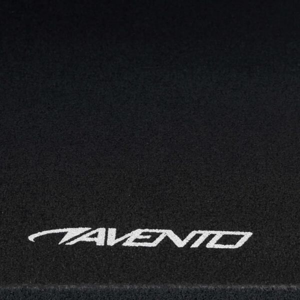 Avento Tapete de ginástica multifuncional XPE preto