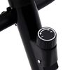 vidaXL Bicicleta est&aacute;tica com resist&ecirc;ncia por cinta preto