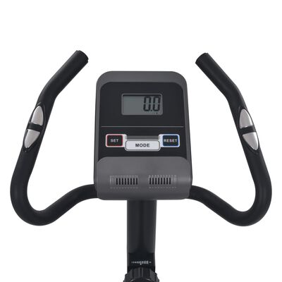 vidaXL Bicicleta estática magnética com medição de pulsação