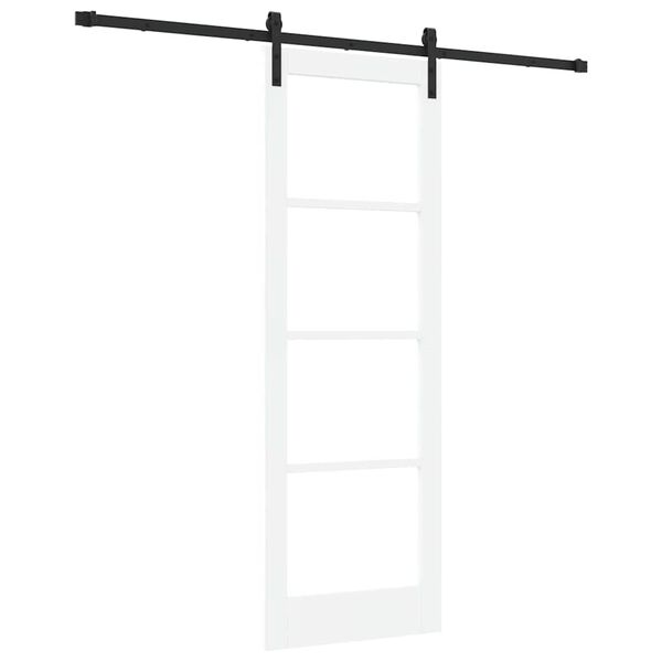 vidaXL Porta Deslizante ORKDAL Branco 73,5 x 211 cm