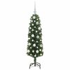 vidaXL &Aacute;rvore de Natal Artificial Verde 120 cm PVC e A&ccedil;o e Pl&aacute;stico