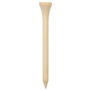 vidaXL Tees de golfe 1000 pcs 83 mm bambu