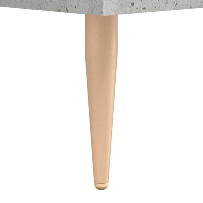 vidaXL Sapateira 60x35x105 cm derivados de madeira cinzento cimento