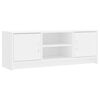 vidaXL M&oacute;vel de TV 102x30x37,5 cm derivados de madeira branco