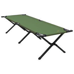 vidaXL Cama de Camping Dobr&aacute;vel Verde 193 x 69 x 45 cm Tecido Oxford