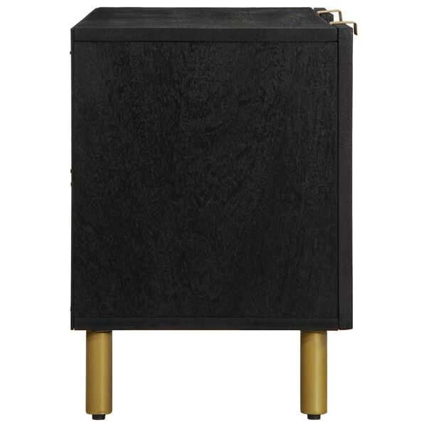 vidaXL M&oacute;vel de TV 105x33x46 cm derivados de madeira preto