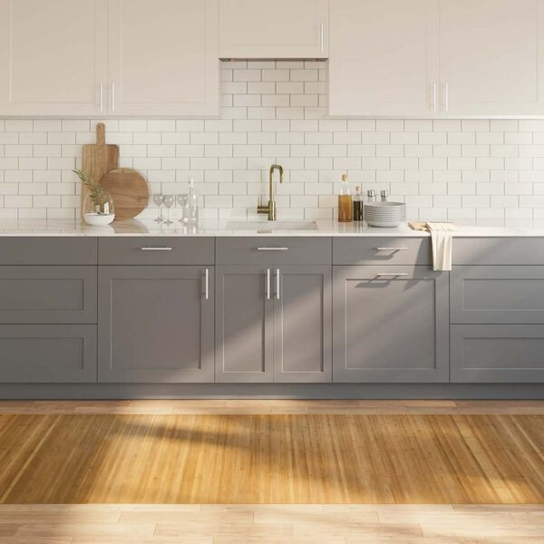 vidaXL Tapete retangular 100x300 cm bambu cor natural