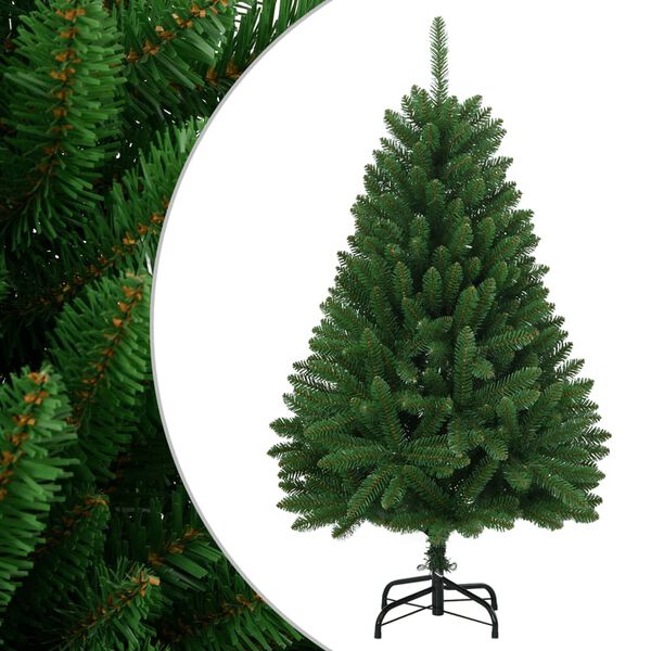 vidaXL &Aacute;rvore de Natal artificial articulada com suporte 150 cm verde