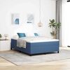 vidaXL Cama Box Azul 140 x 200 cm Veludo