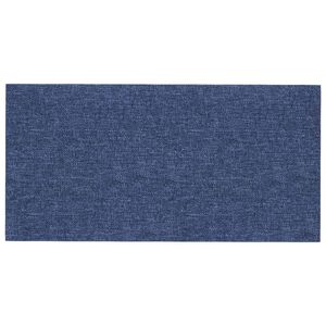 vidaXL Cabeceira de Parede 12 unid. 60 x 30 cm Azul tecido