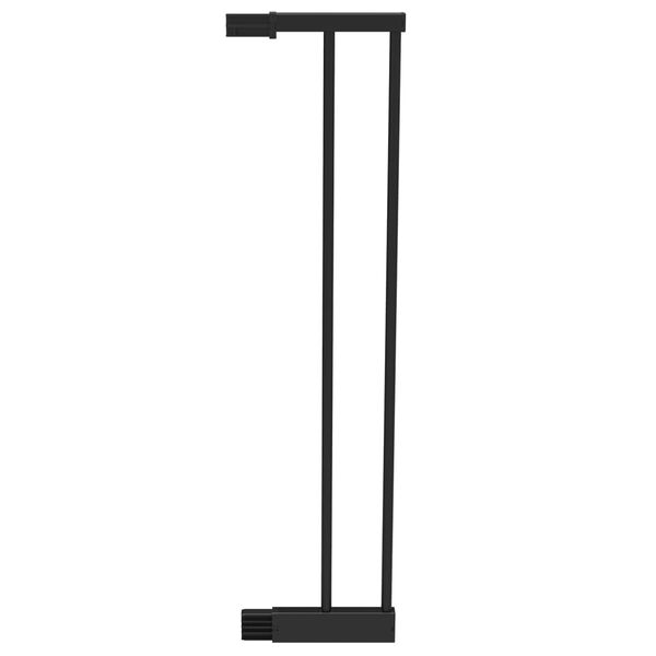 Noma Extens&atilde;o port&atilde;o segur. Easy Pressure Fit 14 cm metal preto 93835