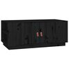 vidaXL Mesa de centro 100x50x41 cm pinho maci&ccedil;o preto