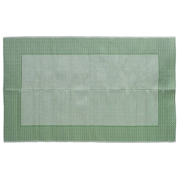 vidaXL Tapete de exterior 140x200 cm ARAKIL PP verde