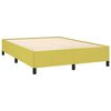 vidaXL Estrutura de cama sem colch&atilde;o 140x190 cm tecido verde