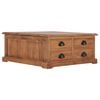 vidaXL Mesa de centro 68x68x30 cm madeira de teca maci&ccedil;a