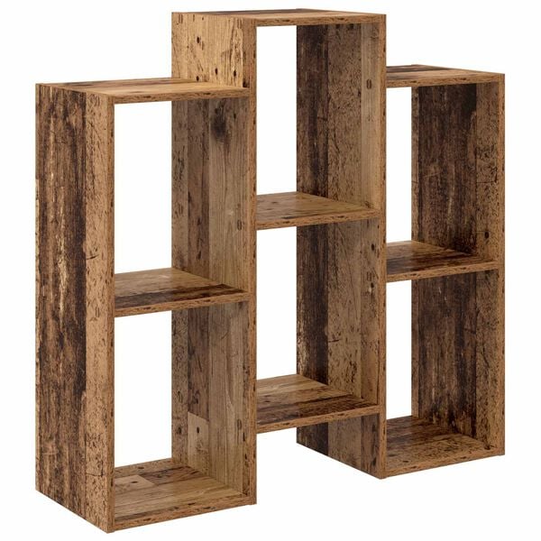 vidaXL Buffet Madeira antiga 90 x 30 x 90 cm