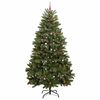 vidaXL &Aacute;rvore de Natal Artificial Verde 300 cm PVC e Metal