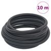 vidaXL Mangueira de ar h&iacute;brida 0,6" 10 m borracha e PVC preto
