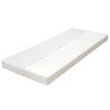 vidaXL Colch&atilde;o 80x200 cm 7 zonas espuma PU 10 cm H2 H3