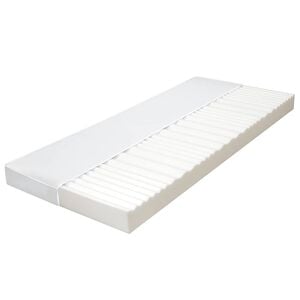 vidaXL Colch&atilde;o 80x200 cm 7 zonas espuma PU 10 cm H2 H3
