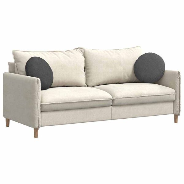 vidaXL Almofadas de Assento 2 pcs Cinza Escuro &Oslash; 40 cm