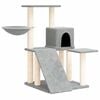 vidaXL &Aacute;rvore p/ gatos c/ postes arranhadores sisal 82 cm cinza-claro