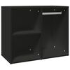 vidaXL Toucador 80x40x65 cm derivados de madeira preto