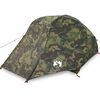 vidaXL Tenda de pesca para 3 pessoas imperme&aacute;vel camuflagem