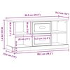 vidaXL Gabinete para TV Carvalho Artesanal 99,5 x 35,5 x 48 cm