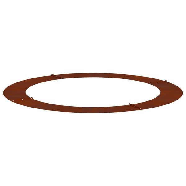 vidaXL adequado para An&eacute;is de &Aacute;rvore Planos 5 pcs Castanho &Oslash;90 / 120 cm