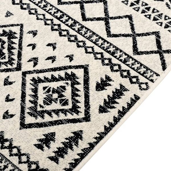 vidaXL Tapete pelo curto antiderrapante int./ext. 80x150 cm multicor