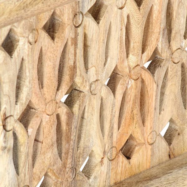 vidaXL Móvel de TV 120x30x40 cm madeira de mangueira maciça