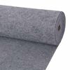 vidaXL Tapete Cinzento 1,2 x 10 m Poli&eacute;ster