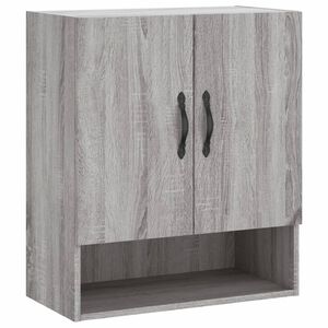 vidaXL Arm&aacute;rio de parede 60x31x70 cm derivados madeira cinzento sonoma