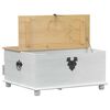 vidaXL storage box Branco 90 x 78 x 45 cm Madeira de Pinheiro S&oacute;lida