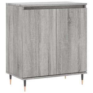 vidaXL Aparador 60x35x70 cm derivados de madeira cinzento sonoma
