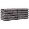 vidaXL Cobertores para Mudan&ccedil;as 10 unid. Cinzeto 150 x 200 cm tecido