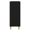 vidaXL Buffet Carvalho Preto 70 x 34 x 90 cm Madeira processada