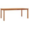vidaXL 5 pcs conjunto de jantar p/ jardim madeira de teca maci&ccedil;a