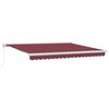 vidaXL Toldo retr&aacute;til manual 400x300 cm bord&ocirc;