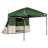 vidaXL Conjunto de Tenda de Camping 2 pcs Verde Tafet&aacute; e Tecido
