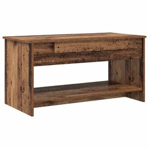 vidaXL Mesa de centro Madeira Antiga 80 x 50,5 x 41,5 cm