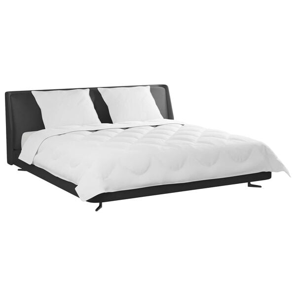 vidaXL Duvet para Todas as Esta&ccedil;&otilde;es 3 pcs Branco Microfibra