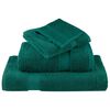 vidaXL Toalhas de rosto premium SOLUND 10 unidades verde 30x30 cm 600 g/m&sup2;
