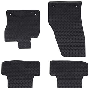 vidaXL Tapete de carro 4 pcs Preto VW T-ROC TPE