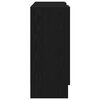 vidaXL Buffet Carvalho Preto 120 x 30,5 x 70 cm Madeira processada