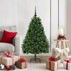 vidaXL &Aacute;rvore de Natal Artificial Verde 120 cm PVC e Metal